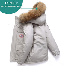Load image into Gallery viewer, High Quality -40Celsius Down Jacket Keep Warm Men's Winter Thick Snow Parka Overcoat Camouflage White Black Duck 2019New Fashion