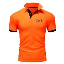 Load image into Gallery viewer, summer fashion EA7 perfect logo printed polo RF New men high quality social Polo shirts Polo Shirt for women and mens'