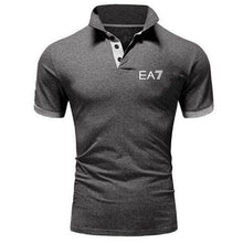 Load image into Gallery viewer, 2019 Brand Clothing EA7 Men Polo Shirt Men Business Casual Solid Male Polo Shirt Short Sleeve High Quality Men Clothing