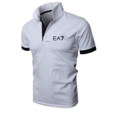Load image into Gallery viewer, 2019 Brand Clothing EA7 Men Polo Shirt Men Business Casual Solid Male Polo Shirt Short Sleeve High Quality Men Clothing