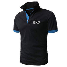 Load image into Gallery viewer, 2019 Brand Clothing EA7 Men Polo Shirt Men Business Casual Solid Male Polo Shirt Short Sleeve High Quality Men Clothing