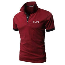 Load image into Gallery viewer, 2019 Brand Clothing EA7 Men Polo Shirt Men Business Casual Solid Male Polo Shirt Short Sleeve High Quality Men Clothing