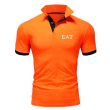 Load image into Gallery viewer, 2019 Brand Clothing EA7 Men Polo Shirt Men Business Casual Solid Male Polo Shirt Short Sleeve High Quality Men Clothing