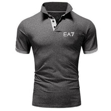Load image into Gallery viewer, 2019 Brand Clothing EA7 Men Polo Shirt Men Business Casual Solid Male Polo Shirt Short Sleeve High Quality Men Clothing