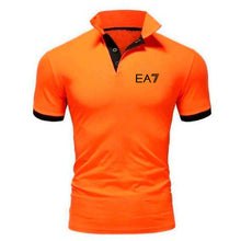 Load image into Gallery viewer, 2019 Brand Clothing EA7 Men Polo Shirt Men Business Casual Solid Male Polo Shirt Short Sleeve High Quality Men Clothing